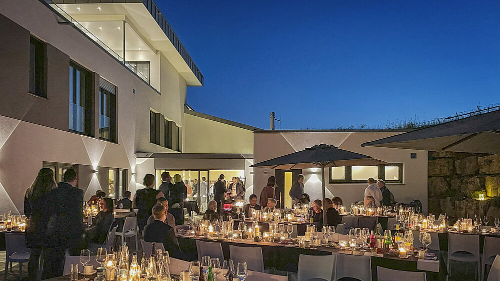 Der Winzerhof während einer Veranstaltung