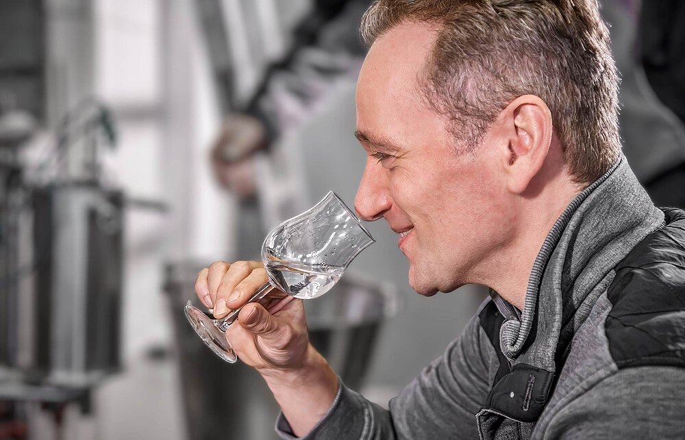 Duftprobe mit Probenglas