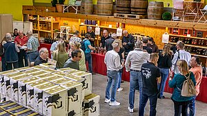 Weinverkostung beim Klterfest