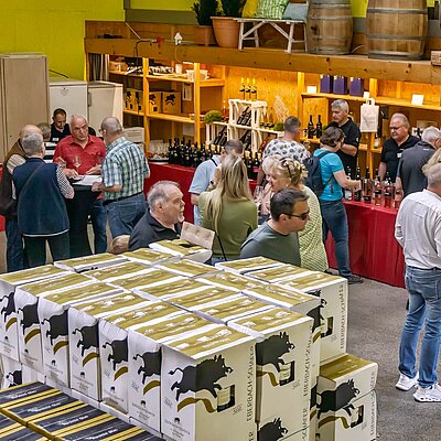 Weinverkostung beim Klterfest